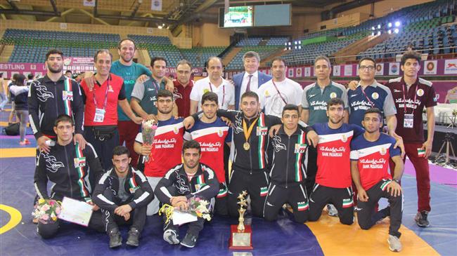 Iranian grapplers rank first in Asian Junior C'ships