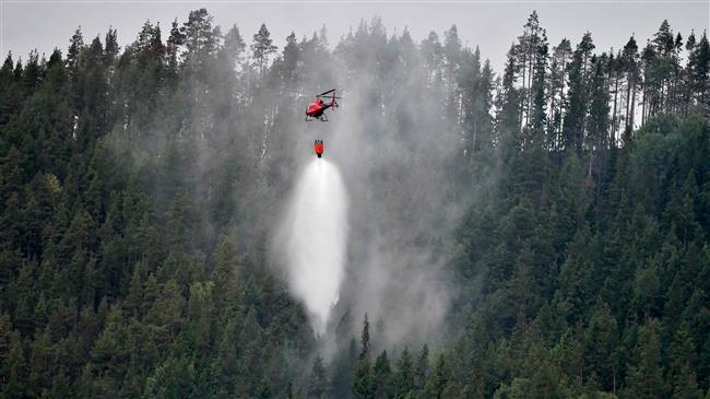 Sweden, Latvia battling wildfires amid heatwave