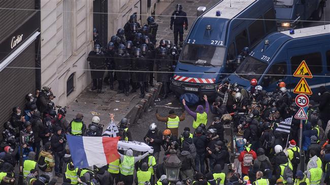 ‘France protests ultimate test for Macron’s presidency’ 