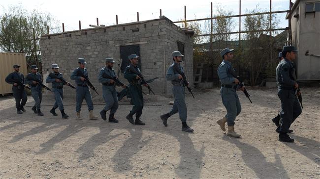 Dozens of Afghan border police surrender to Taliban