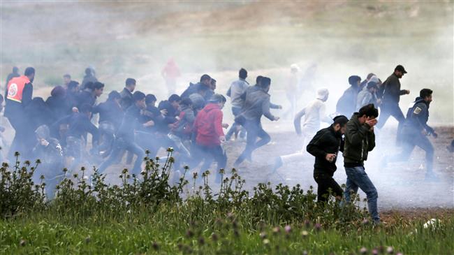 ‘Israel using lethal gases against Palestinian protesters’