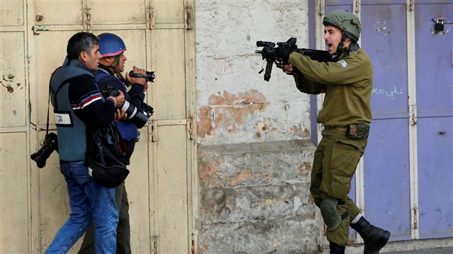 ‘Nearly two dozen Palestinian journos behind bars’