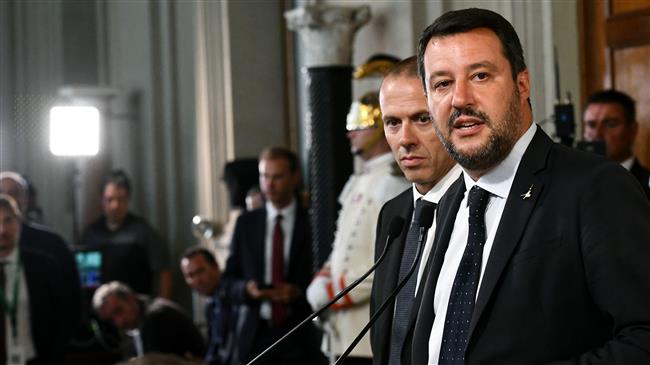 Italy's Salvini calls for early elections as crisis talk continue