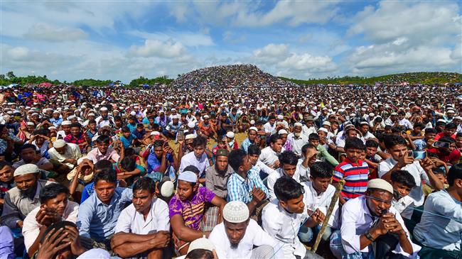 Rohingya Muslims demand justice