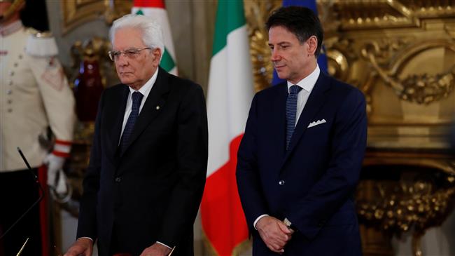 Conte sworn in as new Italian prime minister