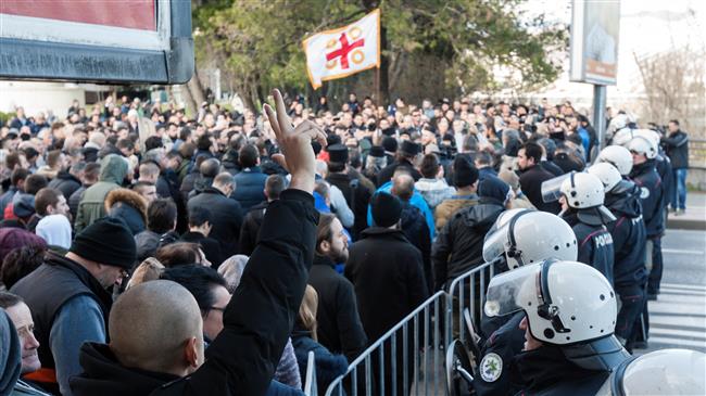 Protesters, police clash in Montenegro over religion law