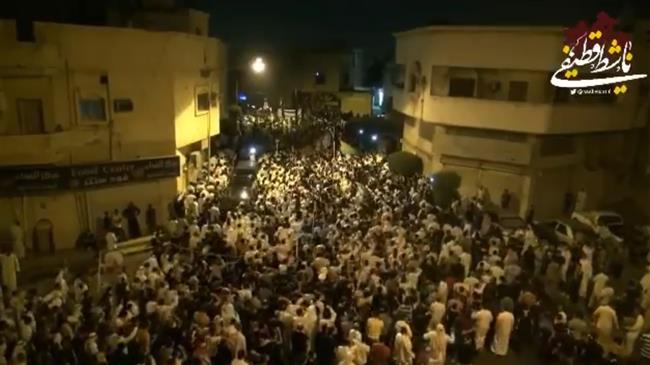 Thousands turn up for funeral of young Saudi dissidents in Qatif