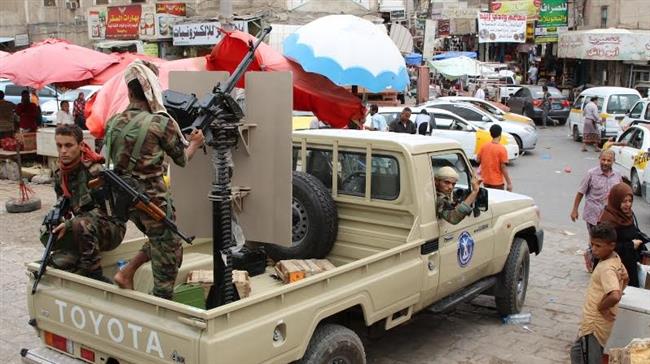 UAE-, Saudi-backed militants clash in Yemen's Aden again 