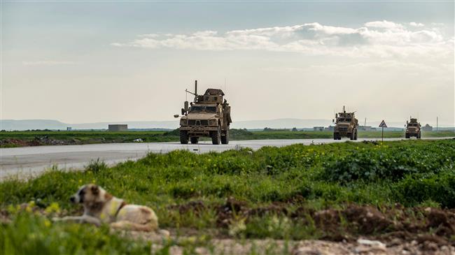 Syrian army, civilians block US military convoy in Hasaka