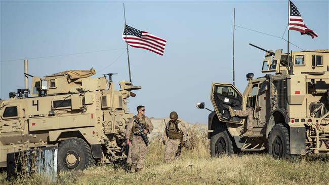 US forces send dozens of military vehicles to northeastern Syria