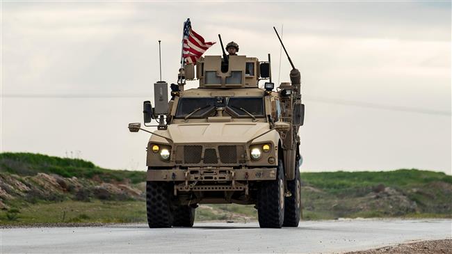 US convoy forced to move back by Syrian army in Hasakah