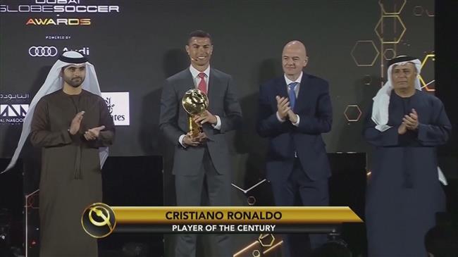 Ronaldo wins Player of the Century award