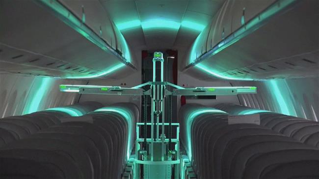 Swiss robots use UV light to zap viruses aboard passenger planes 