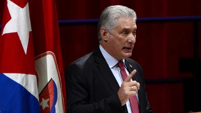 Cuba president: US pursues economic suffocation policy to provoke social unrest in Cuba
