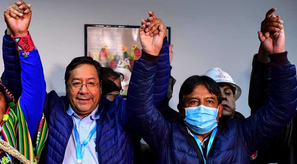 Exit polls signal socialists sweeping back to power in Bolivia with Arce win