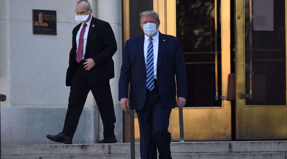 Trump leaves US military hospital despite sickness