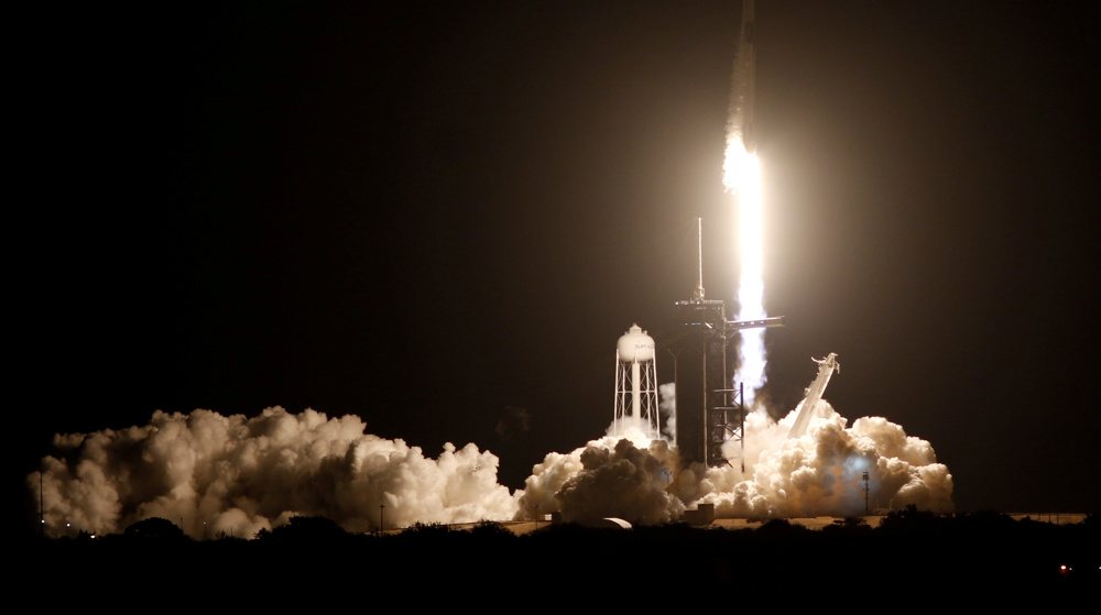 SpaceX launches astronauts into space
