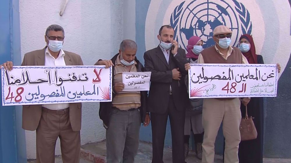 UNRWA employees slam delay of salaries