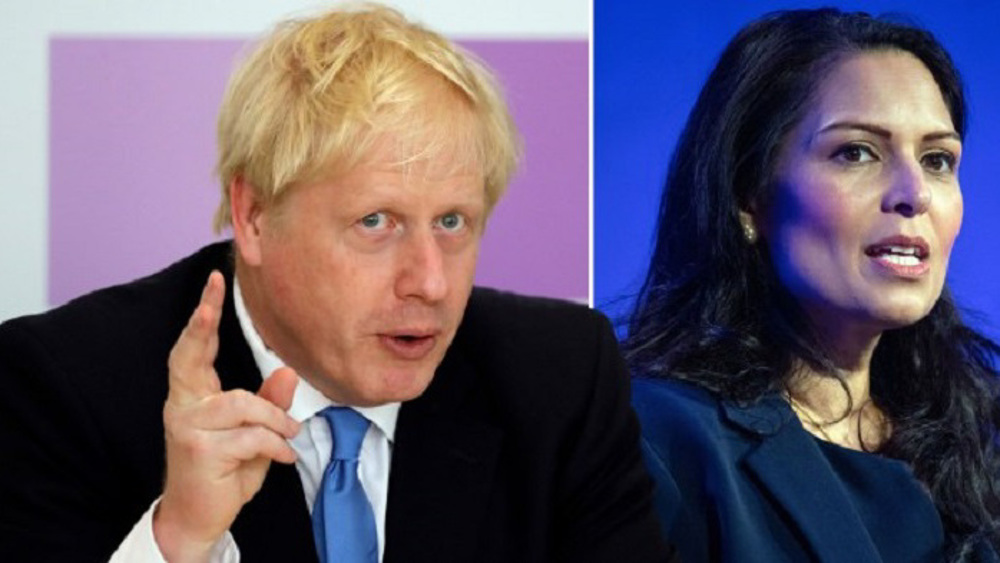 Boris Johnson accused of trying to ‘tone down’ Patel report 