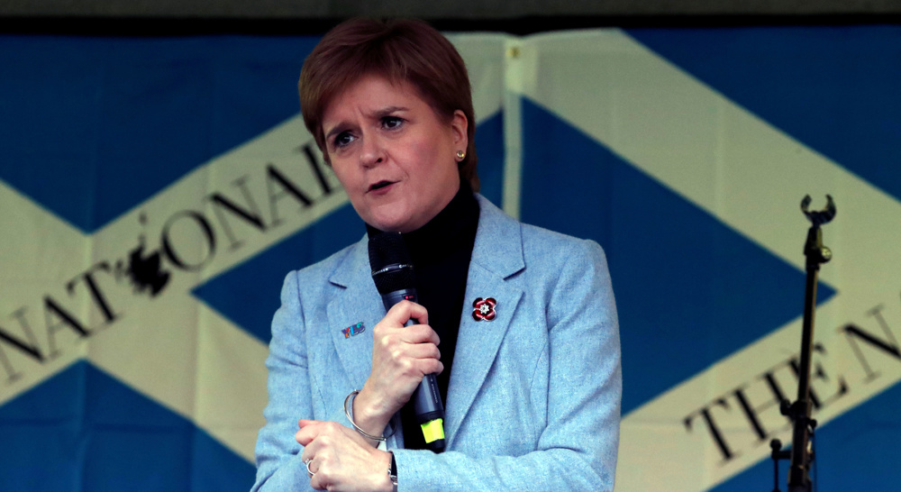 Scottish leader calls for second vote on independence from UK