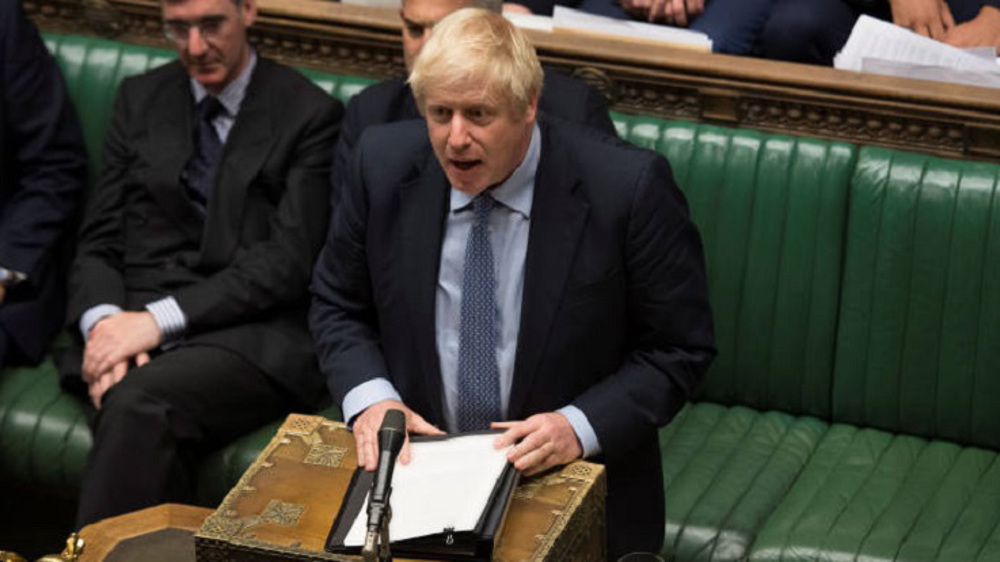 Boris Johnson sits on the fence on tightly contested US election