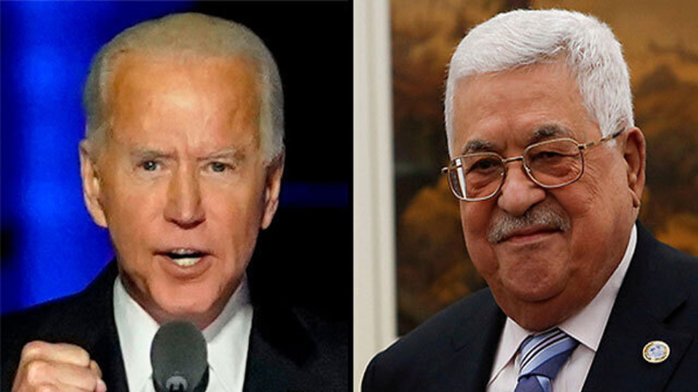 Abbas congratulates Biden, Palestinians welcome Trump exit