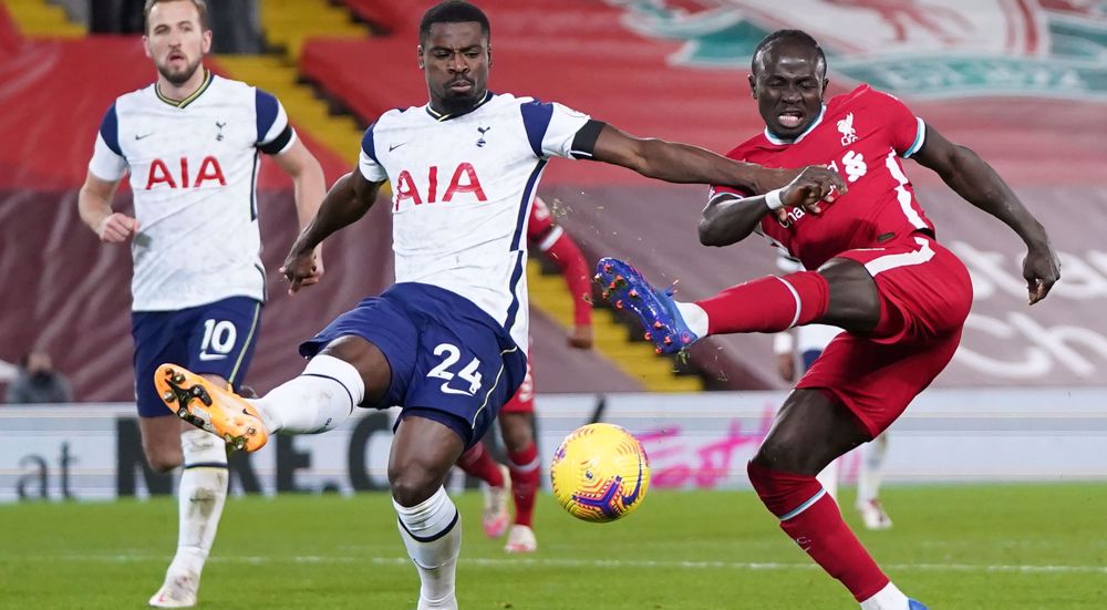 English Premier League: Liverpool 2-1 Tottenham hotspur 
