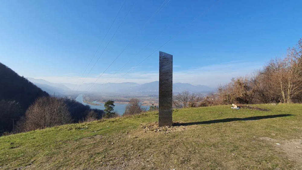 Mystery monolith vanishes in Romania, alien action or local prank?