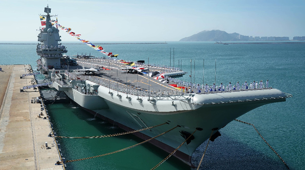 China aircraft carrier group crosses Taiwan Strait to conduct drills