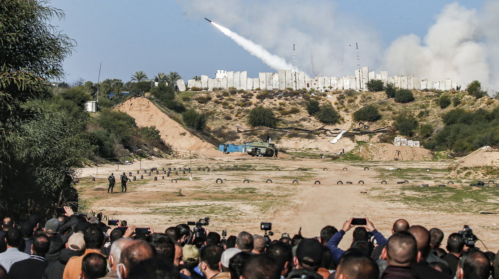 Palestine resistance groups start joint drills, sternly warn Israel