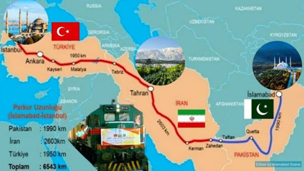 Iran, Turkey, Pakistan plan to revive railway line: Report   