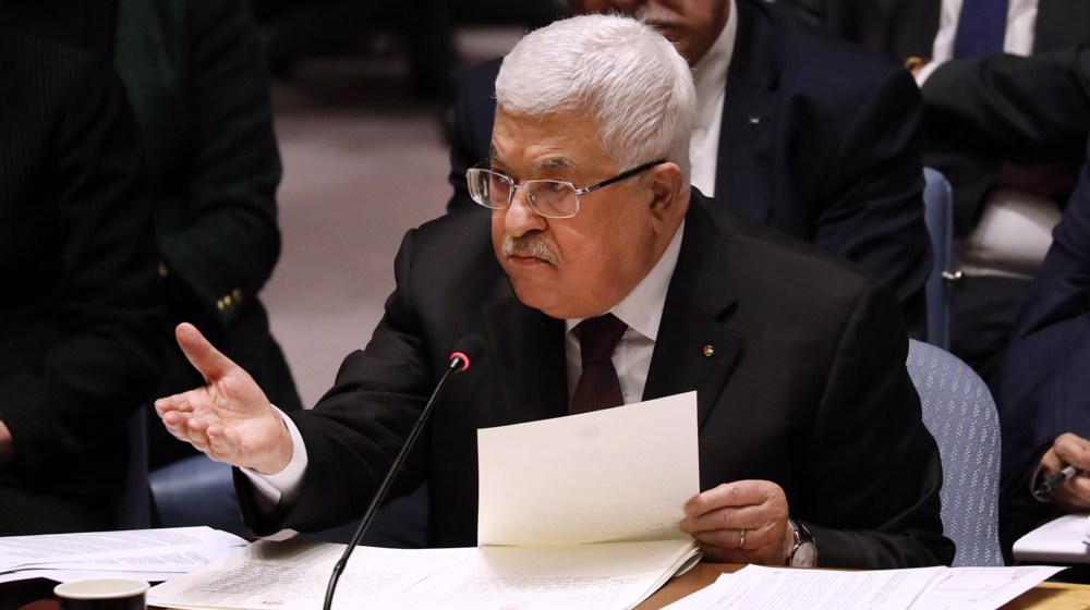 Palestinian president ends agreements with Israel, US over annexation