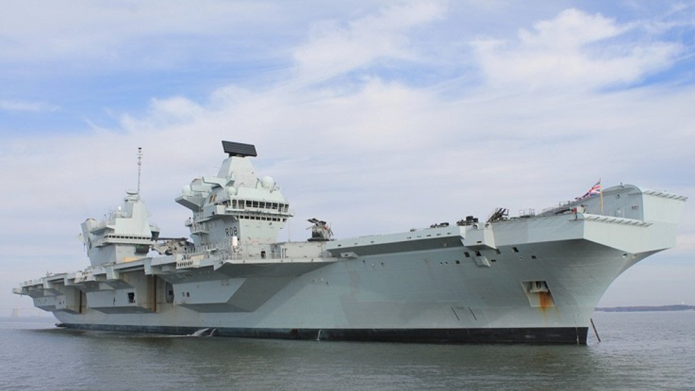 UK to deploy new aircraft carrier against China 