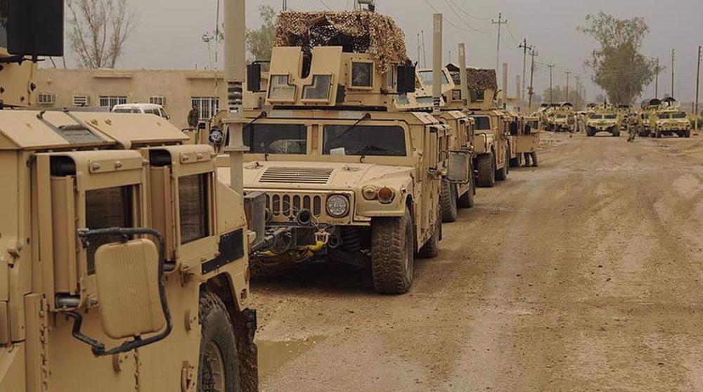 'Explosion targets US logistic convoy in Iraq'