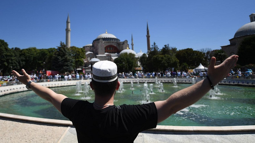Hagia Sophia prayers ignites war of words between Turkey, Greece