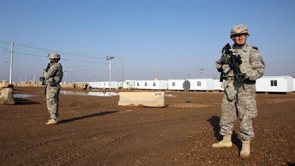 ‘Iraqi base occupied by US troops hit by 3 rockets’