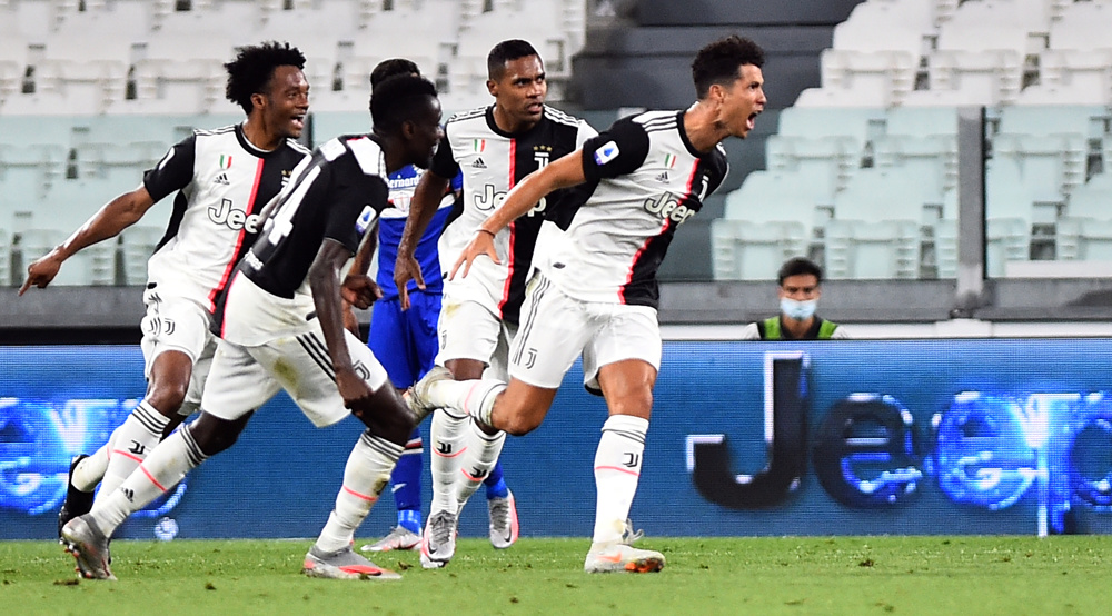 Serie A: Juventus beat Sampdoria, win 9th consecutive title 