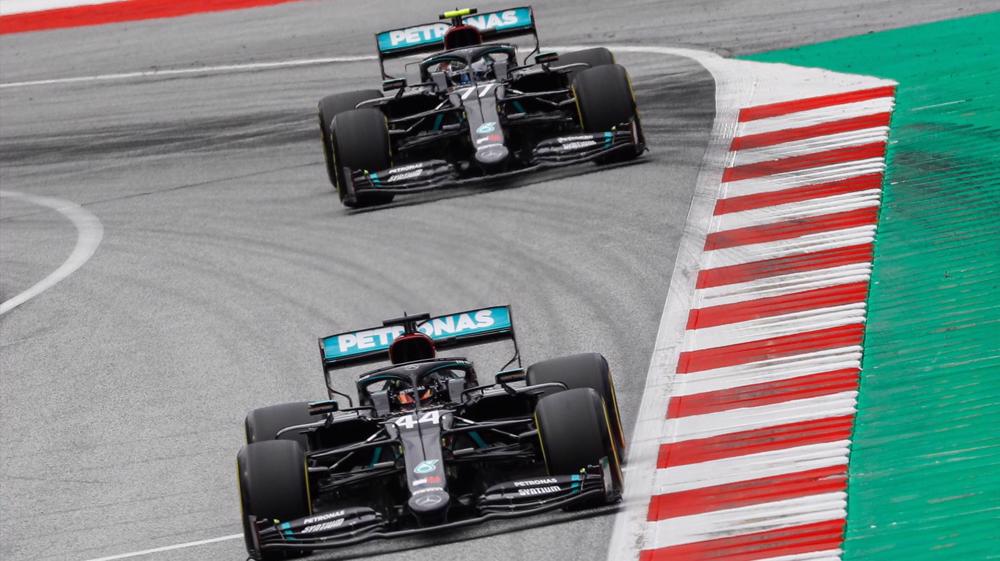 F1: Mercedes finish 1-2 in Austrian GP free practice 