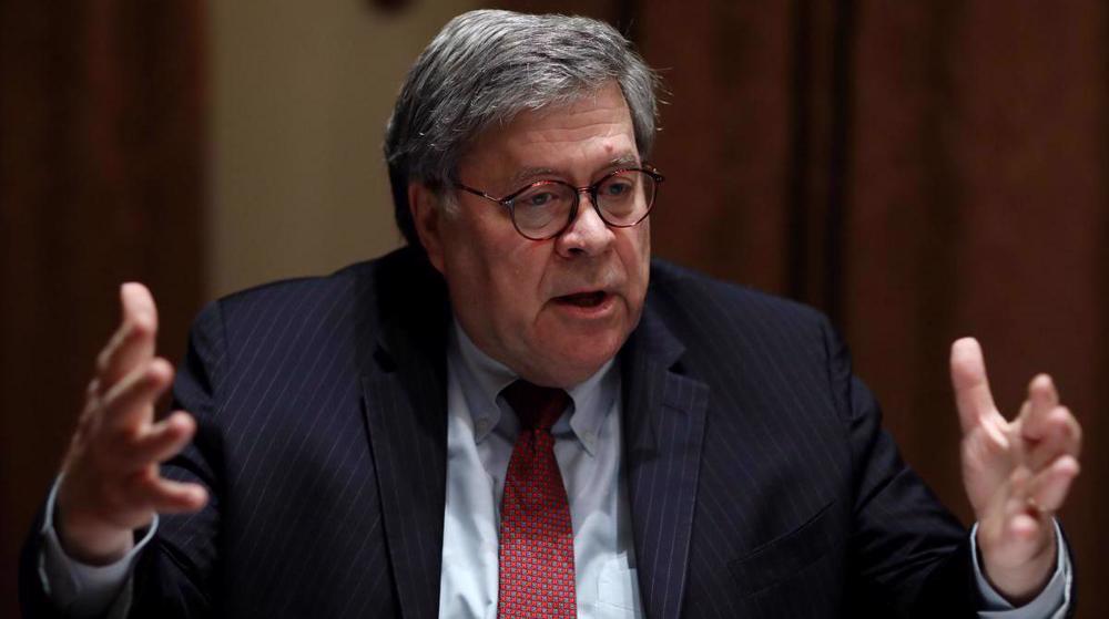 US Attorney General Barr: Democrats want to tear down system