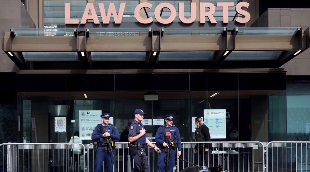 New Zealand mosque shooter will not speak at sentencing court session