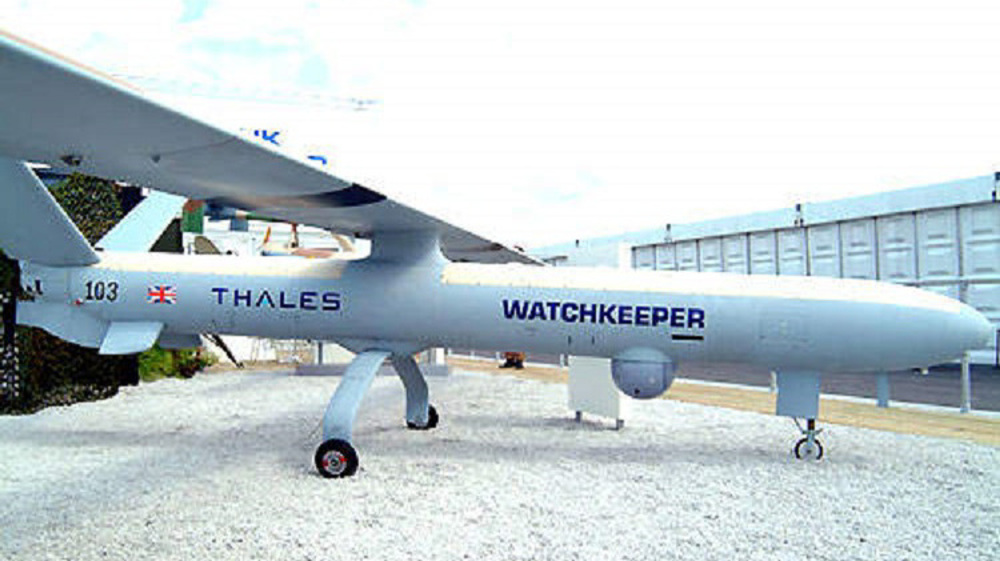 British army deploys surveillance drone against migrants
