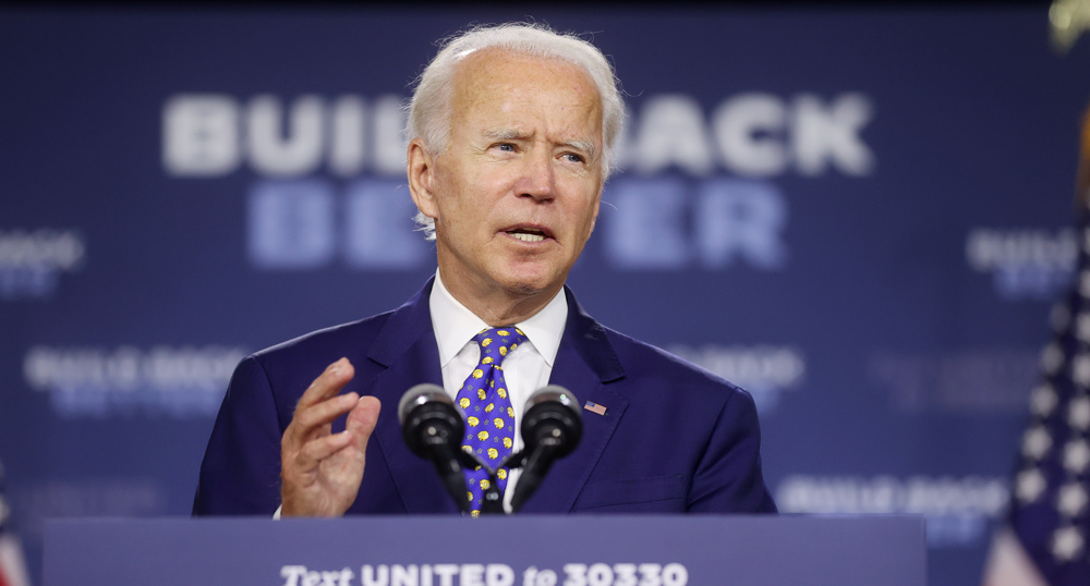 Biden slams Trump's 'bald-faced lies' about mail-in voting