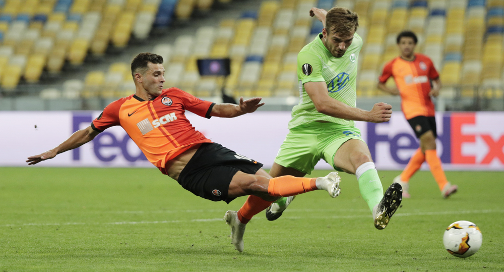Europa League: Shakhtar 3-0 Wolfsburg 