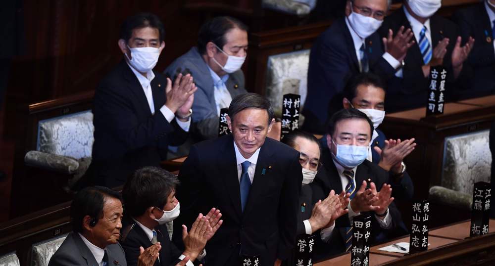 Yoshihide Suga now officially Japan's Prime Minister