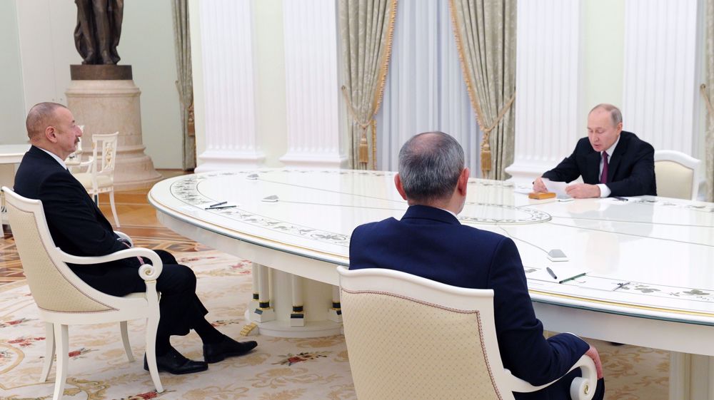 Putin hosts Armenia, Azeri leaders to discuss Nagorno-Karabakh peace deal
