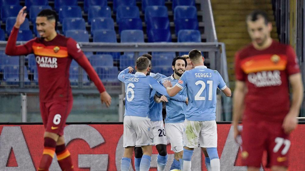Italian Serie A: Lazio 3-0 Roma 