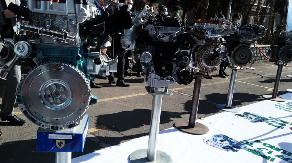 Iran’s IKCO unveils home-made three-cylinder car engine