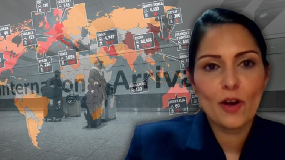 Priti Patel filmed admitting to border closure mistake 