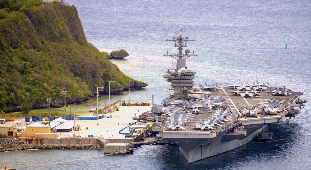 US sends carrier to South China Sea after Beijing's fire order