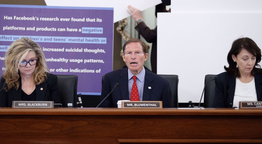 US lawmakers grill Facebook on spiking mental health fears